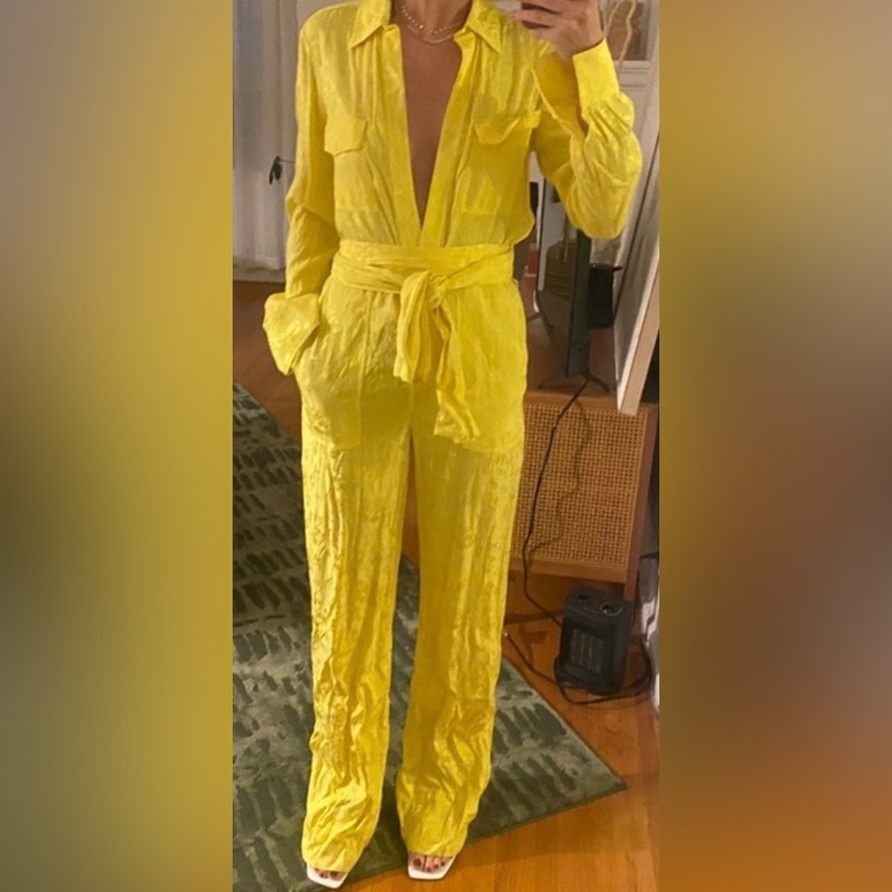 STAUD floral Jumpsuit